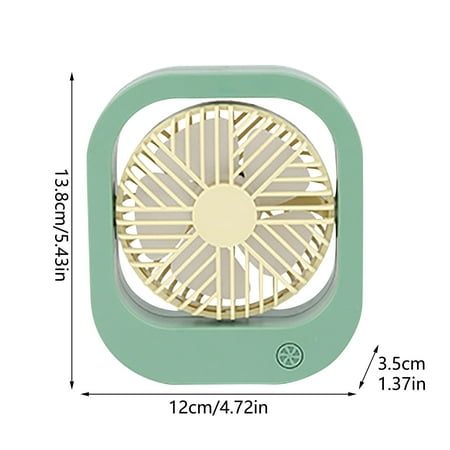 

EJWQWQE USB Charging With Net Cover Fan Student Portable Office Handheld Mini Fan