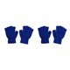 thumbnail image 3 of Qarigey 1 par de guantes sin dedos, estilo sencillo, accesorio de ropa para hombres y mujeres, calentador de manos térmico cómodo para Azul real 2Conjunto, 3 of 6