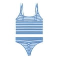 thumbnail image 7 of No Boundaries Seamless Cami Bra and Thong Panties Set, 2 Piece, Women's XS-XXXL, 7 of 7