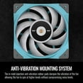 thumbnail image 6 of Thermaltake ToughFan 12 High Static Pressure 2000 PWM, Metal-Reinforced Motor Hub, Gen.2 Hydraulic Bearing 120mm Case/Radiator Fan, 6 of 6