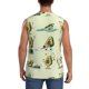 thumbnail image 4 of Fotbe Avocado for Exercise Men's Camiseta sin Mangas Estampada para Hombres, Playera Casual para Gimnasio, Entrenamiento, Playa-3X-Large, 4 of 7
