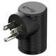 thumbnail image 5 of Adaptador de Corriente Plugrand Negro Ángulo Recto NEMA 5-15R a 5-15P 90 Grados, 5 of 8
