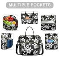 thumbnail image 2 of Pioneer Flower Floral Print Pattern Womens Lunch Box for Work,Insulated Large Lunch Bag for Tween and Teen,Loncheras Para Mujer,Leakproof Adult Lunch Bag for Work,Beach,Travel,Picnic,Camping, 2 of 7