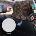 thumbnail image 5 of FOR U DESIGNS Tribal Wolf Geometric Aztec Print Car Seat Cover Multi Purpose Running Towel for Outdoor Sport Gym Beach Universal Fit Car Towel Seat Cover with Storage Bag, 2 Pack, 5 of 7
