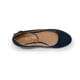 thumbnail image 3 of DREAM PAIRS Balerinas de Mujer en Gamuza Azul Marino con Correa al Tobillo, 3 of 6