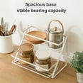 thumbnail image 5 of TFixol Seasoning Rack Spice Rack 2-Tier Spice Organizer for Countertop Cabinet Multifunctional Kitchen Storage Rack Shower Caddy Organizer for Bathroom Pantry Holder, 5 of 5