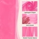 thumbnail image 3 of Tela de Tul de Organza Uxcell Cristal Transparente y Sedoso para Mantel de DIY, Rojo Rosa, 3 of 7