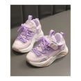 thumbnail image 4 of Woobling Chaussures de Sport Plates pour Fille, Espadrilles Basses, Chaussures de Marche Durables, Course, Résistantes à l'Usure, Bout Rond, Violet 13c, 4 of 8