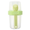 thumbnail image 1 of Vaso de yogur portátil de doble capa con tapa y cuchara, recipiente reutilizable para cereales y leche, vasos para parfait de yogur, recipiente para parfait de avena y snacks, 1 of 8