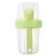 thumbnail image 1 of Vaso de yogur portátil de doble capa con tapa y cuchara, recipiente reutilizable para cereales y leche, vasos para parfait de yogur, recipiente para parfait de avena y snacks, 1 of 8