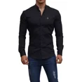 thumbnail image 4 of Camisa Cuello Mao White John Leopard Slim Fit Envío Gratis, 4 of 7