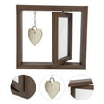 thumbnail image 2 of MasteelfCA Rotating Picture Frame Gift for Grandpa Desktop Wooden Double-sided Photo Frame, 2 of 7