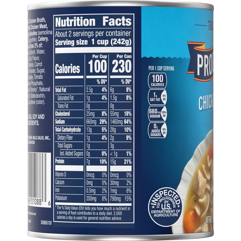 Progresso Traditional Chicken Noodle Soup - 19 Oz Can, Ready To Heat & Serve