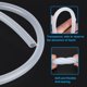 thumbnail image 3 of Uxcell 1/2" ID x 19/32" OD Tubo de Silicona 1 Rollo 3.28ft Manguera de Silicona Pura Alta Flexible Transparente, 3 of 6
