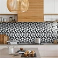 thumbnail image 6 of Yeetfub Peel and Stick Backsplash 10-Sheet Mosaic Backsplash for Kitchen Wall Waterproof Peel and Stick Backsplash Tile Peel and Stick for Bathroom Kitchen Cabinet Shower 4"x4", 6 of 7