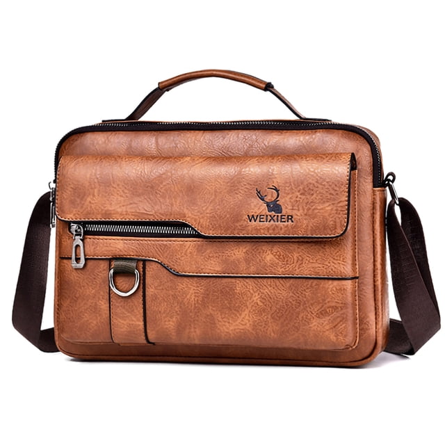 Bolso de hombro de piel sintética para hombre, bolso de hombro con bolsillo lateral, bolso de hombro vintage, bolso para teléfono móvil, bolso de mensajero, bolso de hombro para hombre,