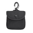 thumbnail image 1 of Llavero bolsa tarjetero bolso de viaje duradero para correr Camping compras Negro sólido, 1 of 8