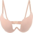 thumbnail image 3 of Women's Deep U Push Up Multi-Way Convertible Plunge Bra, 3 of 3