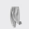 thumbnail image 2 of BXINGOHAI Toddler Boys Girls Sweatpants Kids Sport Jogger Pants Cotton Pull On Casual Pants Active Playwear Sweatpant With Pockets Fall Savings Gray,2 Years, 2 of 5