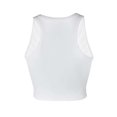 thumbnail image 2 of Kmbangi Women's Summer Slim Knit Tank Tops, Solid Color Sleeveless Round Neck Ribbed Crop Tops Causal Streetwear, 2 of 9