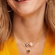 thumbnail image 5 of Collar Kendra Scott Colgante de Béisbol Baño de Oro, 5 of 6