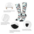 thumbnail image 3 of Pofeuu Disco Ball Cherry With Bow Print Stockings, Adult Running Hiking Socks for Youth and Adult, 3 of 6