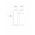 thumbnail image 2 of ELK Lighting Forged Provincial 4705 3-Light Outdoor Wall Sconce, 2 of 3