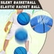 thumbnail image 5 of Raqueta de baloncesto silenciosa para niños, entrenamiento en interiores, esponja silenciosa para bebés, pelota elástica pequeña de cuero, juguetes para bebés, 5 of 7