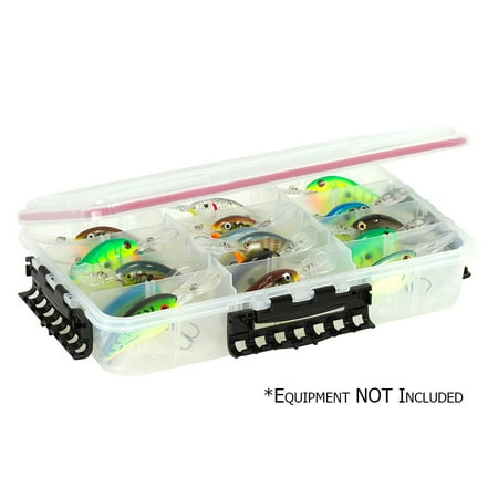 UPC: 0024099137430 | Plano Fishing Waterproof Tackle Box 3700 Clear