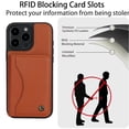 thumbnail image 4 of Premium Leather Wallet Case For Iphone 15 Series,iPhone 16 Pro Max, 4 of 7