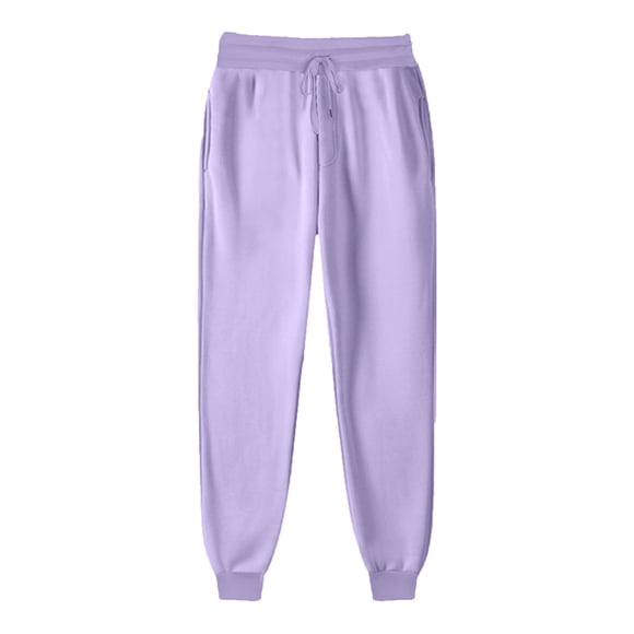 MeetoTime Women's High Waisted Sweatpants Fleece Lined Joggers Cinch Bottom Lounge Sport Pants with Pocket