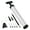 HJ white and black, variant on Air Pumps Inflator with Needle Nozzle Extension Hoses Hand Pumps for Sports Ball