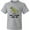 AC-Heather Grey, variant on Inktastic Nana and Grandpa Love Me Dinosaur Grandson Youth T-Shirt