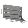 thumbnail image 3 of CRCMURE Food Storage 4 Tiers Egg Rack Auto Sliding For Fridge Eggs Organizer Space Saving Easy To Take Eggs Dispenser 30 Eggs Fridge Eggs Rack Large Capacity, 3 of 4