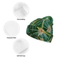 thumbnail image 3 of Lsque Thorns Of Macro Cactus Pattern Knitted Beanie, Unisex Winter Hat, Knit Hat Winter Beanies Thick Fisherman Beanies Cuffed Plain Skull Caps, 3 of 6