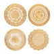 thumbnail image 1 of Tapetes de mesa suaves con aislamiento de PVC, tapetes de mesa redondos de estilo europeo para cena, 12 Uds., 1 of 5
