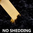 thumbnail image 3 of FJZFING Black Round Rug Ultra-Soft Plush Modern 6x6 Circle Area Rug for Kid's Bedroom, Fluffy Shag Circular Rug for Nursery Room,, 3 of 6