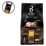 Pure Balance Grain-Free Chicken & Pea Recipe, Dry Dog Food, 4 lb