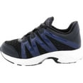 thumbnail image 3 of Women's Drew Fire Sneaker Black Leather/Mesh 7 N, 3 of 5
