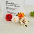 thumbnail image 4 of 50Pcs/Set Artificial Flower Head Vibrant No Water Need Elegant Simulated Rose Flower Head for Gift, 4 of 8