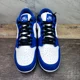 thumbnail image 3 of Jo r-dan 1 Retro MCS Low Blue Black White Baseball Cleats CJ8524-411 Men's 10.5, 3 of 6