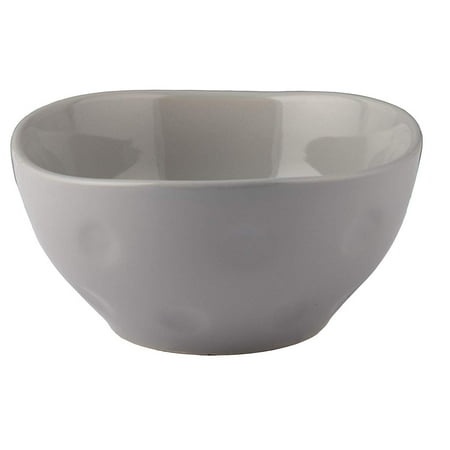 Is Stoneware Oven Safe Melange Stoneware 6-Piece Bowl Set | Irregular Shape Collection | Service for 6| Microwave, Dishwasher & Oven Safe | Bowl Set, Grey (6 Each) ()