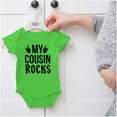 thumbnail image 5 of My Cousin Rocks Family Musician Romper Boys or Girls Infant Baby Brisco Brands NB, 5 of 6