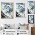thumbnail image 4 of Designart "Majestic Peaks Of The French Pyrenees IV" Landscape Mountains Floater Framed Wall Decor, 4 of 5