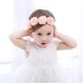 thumbnail image 5 of Hermosos accesorios infantiles: diadema de flores de estrellas pequeñas en tono rosa para niñas, diseño suave y duradero, ideal para bebés y niños., 5 of 5