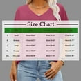 thumbnail image 4 of Women's Textured V Neck Short Sleeve T Shirt Tee Top Loose Relaxed Fit Breathable Lightweight Summer Casual Vacation Fashion | CSEONE,Black XL, 4 of 9