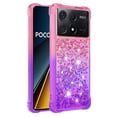 thumbnail image 2 of Funda para Xiaomi Poco X6 Pro Transparente con Brillos Carcasa Protectora Antigolpes con Glitter Brillante, 2 of 5