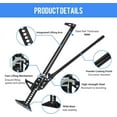 thumbnail image 2 of 7000lbs High Lift Jack for Truck 60" Heavy-Duty Farm Jack with Ratcheting Off Road Bumper Jack w Safety Lock (Fits 2014+ Wrangler), 2 of 7