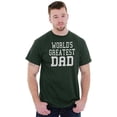 thumbnail image 5 of Father's Day World's Greatest Dad Men's Graphic T Shirt Tees Brisco Brands 3X, 5 of 6