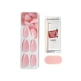 thumbnail image 3 of KISS imPRESS Color Medium Coffin Press-On Nails, ‘Pink Dream’, 30 Count, 3 of 9